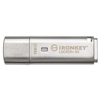Kingston Flash Disk IronKey 256GB IKLP50 IronKey Locker+ 50 AES USB, w/256bit Encryption