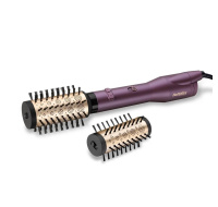 BaByliss Big Hair Dual AS950E fialový horkovzdušný rotační kulmofén, ionizační technologie, 2 teploty