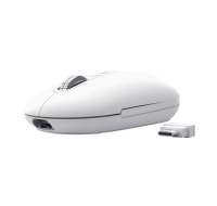 TRUST Myš Seron Hyperscroll Slim, Bezdrátová, bílá