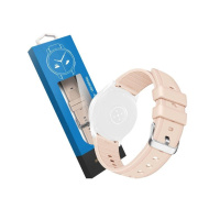 RhinoTech univerzální silikonový řemínek Quick Release 20mm světle růžový