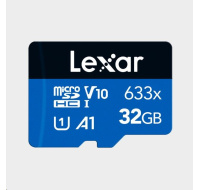 Lexar 633X microSDHC/SDXC no adapter (V10) R100 32GB