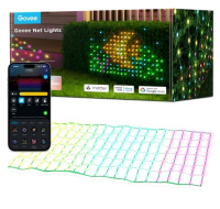 Govee RGBIC venkovní světelná síť - 1,43 x 0,85m Matter