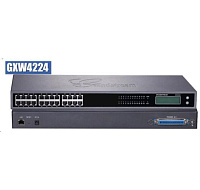 Grandstream GXW4224, analogová VoIP brána, 24x FXS, 1 × RJ45 10/100/1000 Mbps