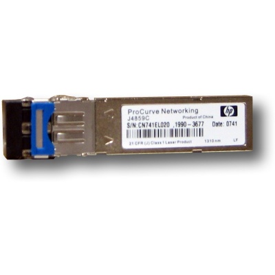 SFP transceiver 1,25Gbps, 1000BASE-LX, SM, 20km, 1310nm (FP), LC duplex, 0 až 70°C, 3,3V, DMI, HP kompatibilní J4859D