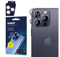 3mk Hardy Lens Protection Pro pro iPhone 16 Pro /16 Pro Max Titanium Silver