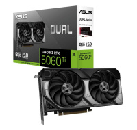 ASUS VGA NVIDIA GeForce RTX 5060 Ti DUAL 8G, 8GB GDDR7, 3xDP, 1xHDMI