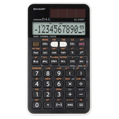 SHARP kalkulačka - SH-EL510RTB - černá