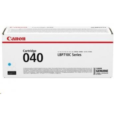 Canon TONER  CRG-040HC azurová pro i-SENSYS LBP712Cx, LBP710Cx, imageCLASS LBP712Cdn (10000 str.)