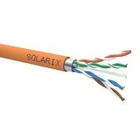 Instalační kabel Solarix CAT6A UTP LSOHFR B2ca-s1,d1,a1 500m SXKD-6A-UTP-LSOHFR-B2ca