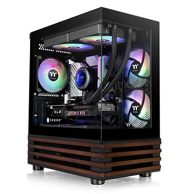 THERMALTAKE Case View 170 WS ARGB, Průhledná bočnice, černá