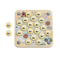 Dřevěné pexeso pro děti 10v1 - Včeličky