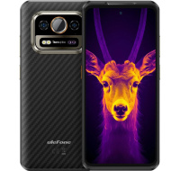 Smartphone Ulefone Armor 25T Pro 5G 6GB 256GB A14, Thermal + Night, Black [No Charger], EU