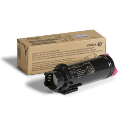 Xerox Magenta Extra Hi-Cap toner cartridge pro Phaser 6510 a WorkCentre 6515, (4,300 Pages) DMO