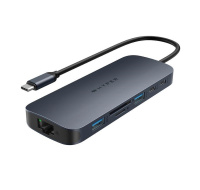 Hyper® EcoSmart™ Gen.2 Dual HDMI USB-C 11-in-1 Hub 140W PD 3.1 Pass-thru