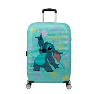 American Tourister WAVEBREAKER DISNEY SPIN.67/24 TSA DISNEY FL STITCH FLOWER