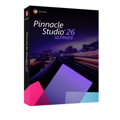 Pinnacle Studio 26 Ultimate ML EU - Windows, EN/CZ/DA/DE/ES/FI/FR/IT/NL/PL/SV - ESD pro školy