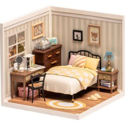 RoboTime Miniatura domečku Ložnice Sweet Dream