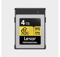 Lexar CFexpress 4.0 Pro Gold R3600/W3300 4TB