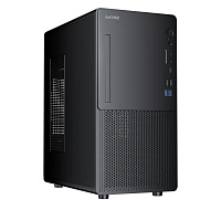 1stCOOL skříň STEP Premium 2 ver.2, micro tower, AU, USB 3.0, USB-C, bez zdroje, černá