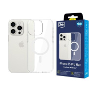 3mk ochranný kryt EverClear Magcase pro Apple iPhone 15 Pro Max