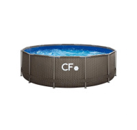 CF FRAME bazén, ratan, 366 x 99 cm