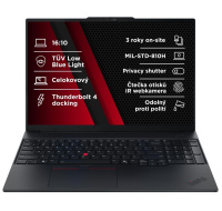 LENOVO NTB ThinkPad E16 G3 - Core5 220U,16" WUXGA,16GB,512SSD,IRcam,W11P