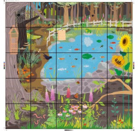 TT - Bee-Bot Podložka Divoká zahrada