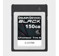 Delkin CFexpress BLACK R1725/W1530 150GB Type B