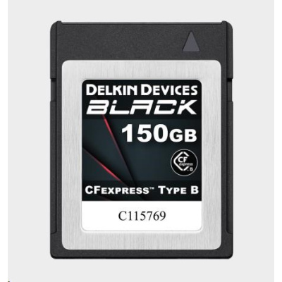 Delkin CFexpress BLACK R1725/W1530 150GB Type B