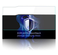 3mk BladeShield Center Display pro AUDI A3 8Y Sportback (Virtual Cockpit) 2020