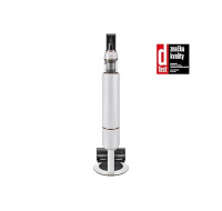 Samsung Bespoke Jet Plus complete tyčový vysavač, 580 W, LCD displej, vysýpací stanice, dTest, Misty White