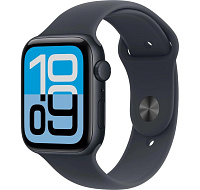 Apple Watch SE 3 GPS 44mm Midnight Aluminium Case with Midnight Sport Band - S/M