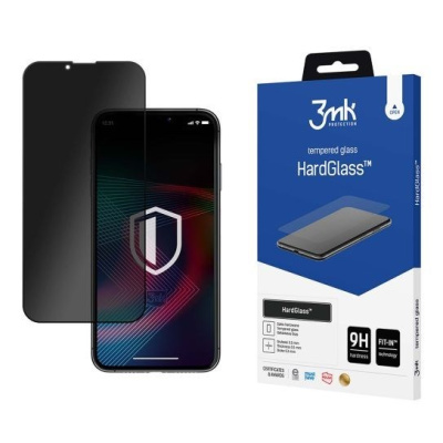 3mk tvrzené sklo HardGlass Max Privacy Black pro Apple iPhone 13/13 Pro