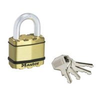Master Lock Mosazný visací zámek-  Excell - 50mm